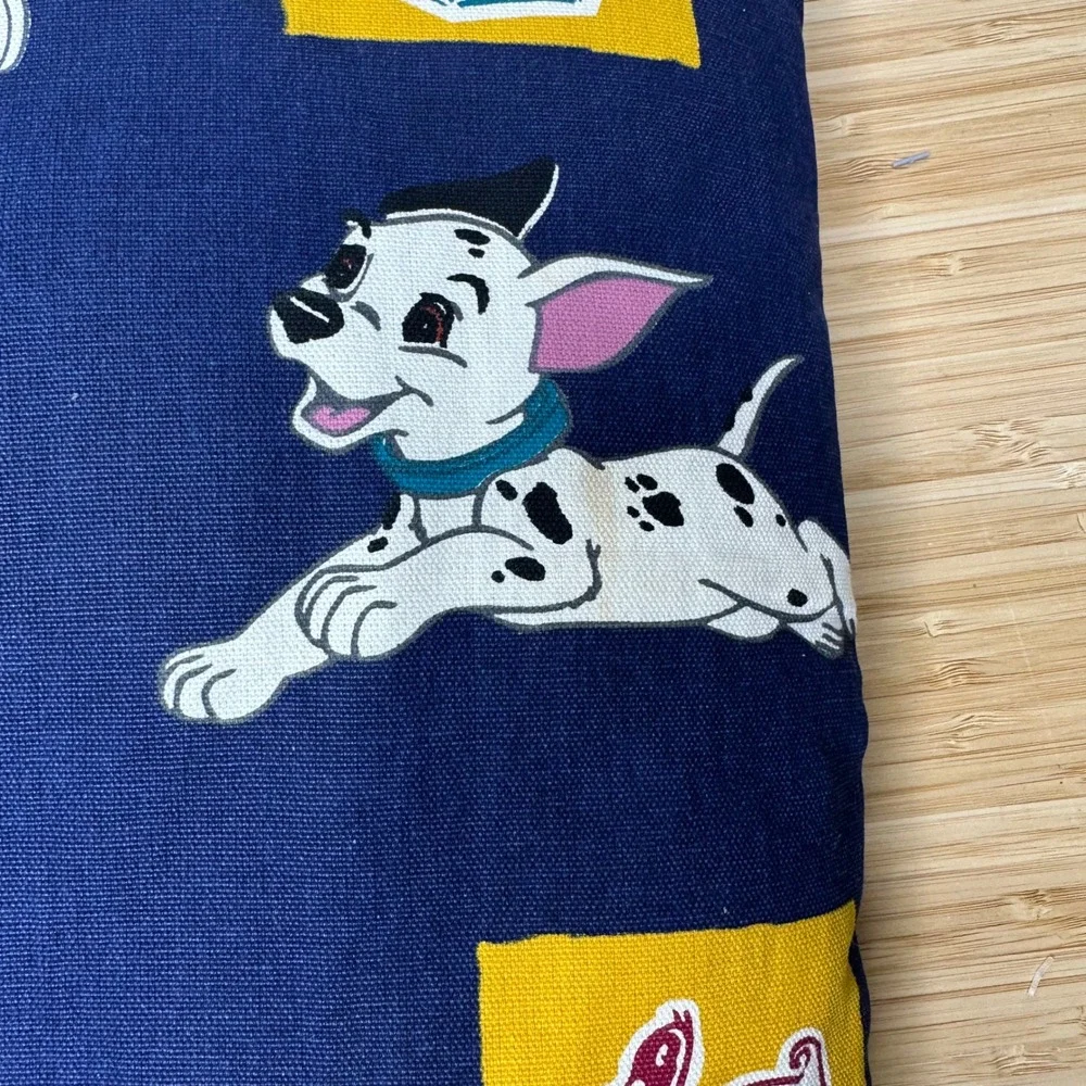 Vintage Disney 101 Dalmatians Town Country Living Pillow Square Multicolor 17.5